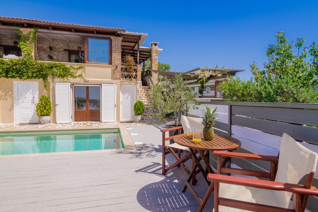 Villa Tramonto With Private Heated Pool, By Zantewize Volimes Exterior photo