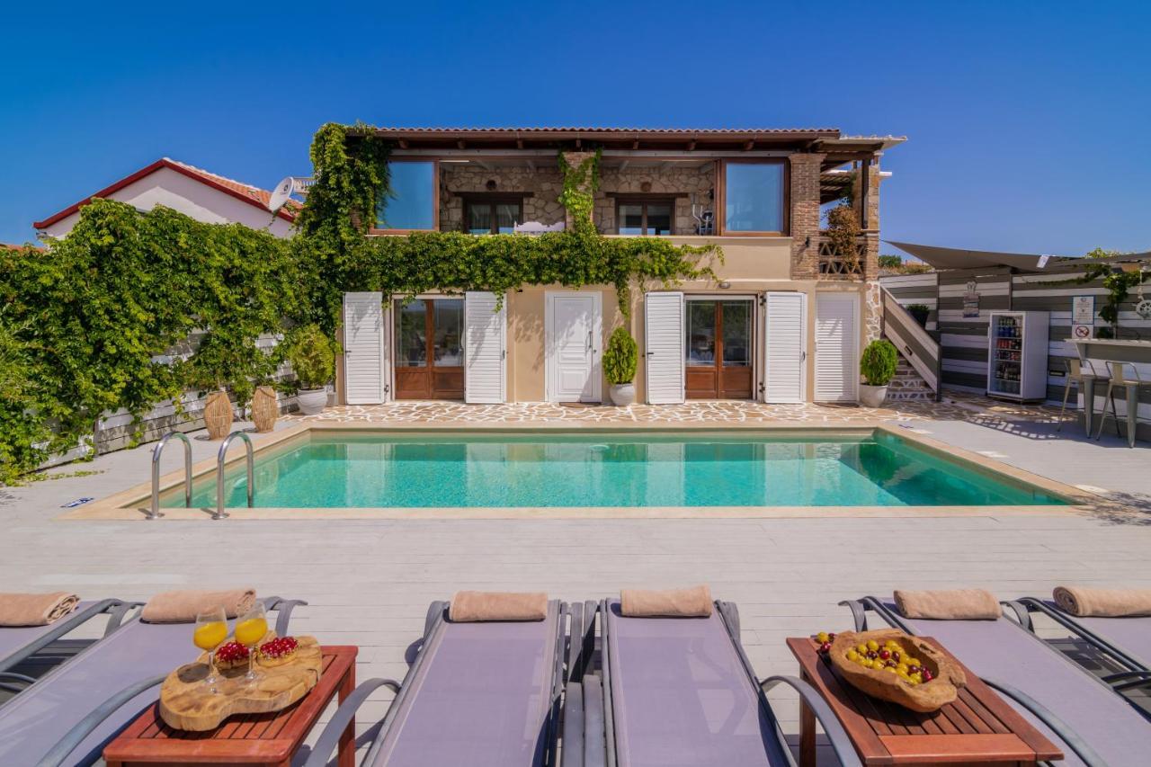 Villa Tramonto With Private Heated Pool, By Zantewize Volimes Exterior photo