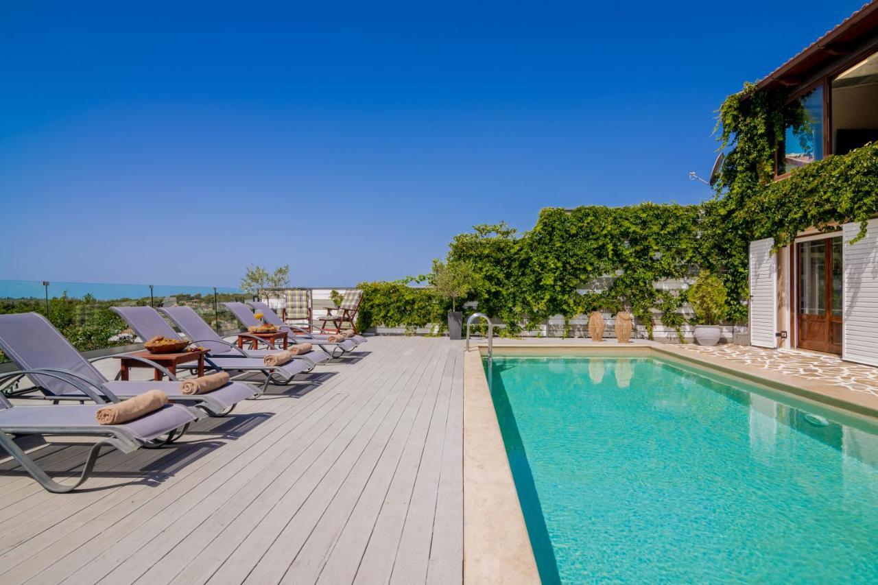 Villa Tramonto With Private Heated Pool, By Zantewize Volimes Exterior photo